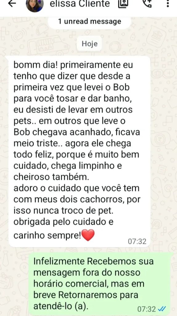 Depoimento de Elissa sobre a felicidade e cuidado com o cão Bob