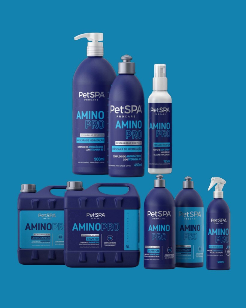 PetSPA Amino Pro - Restauração de Pelos Danificados